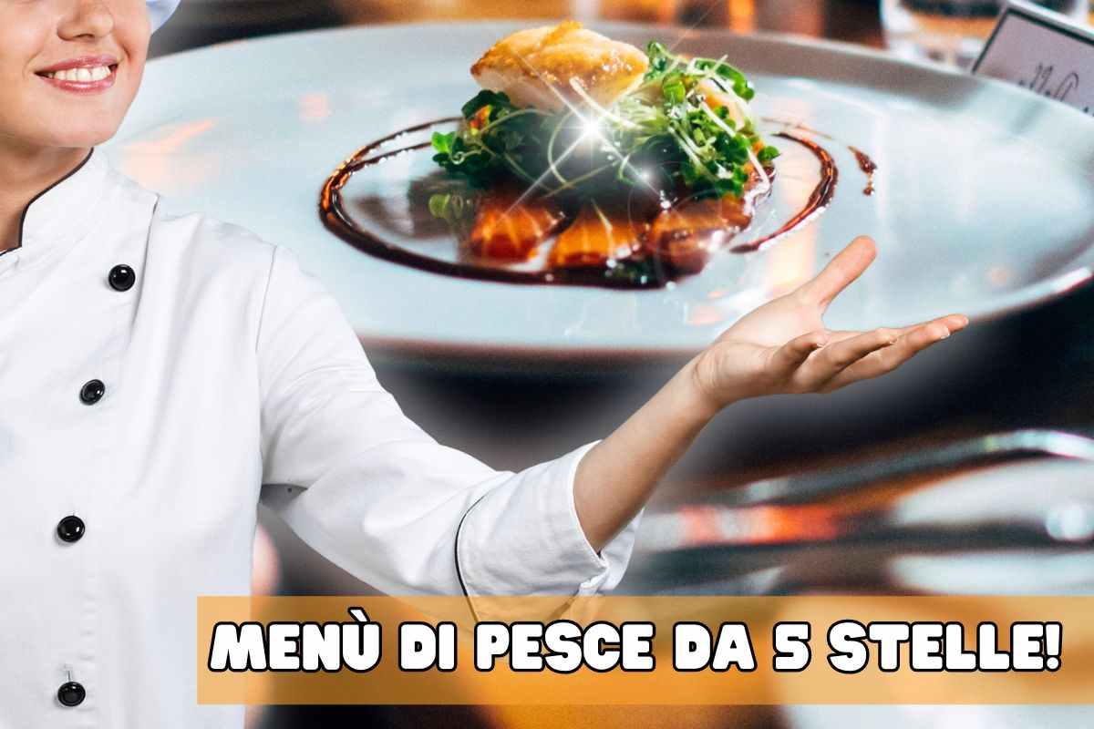 Menù pesce ristorante Natale