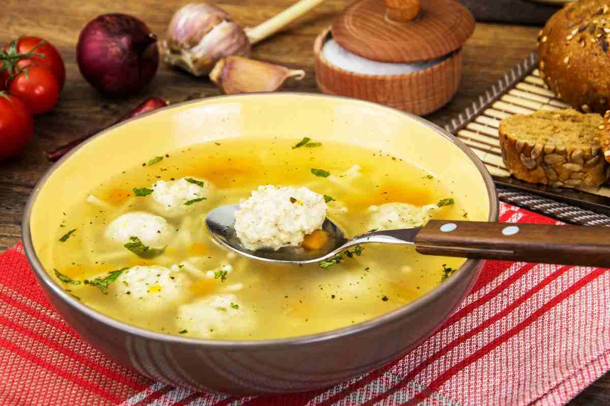 polpette in brodo ricetta