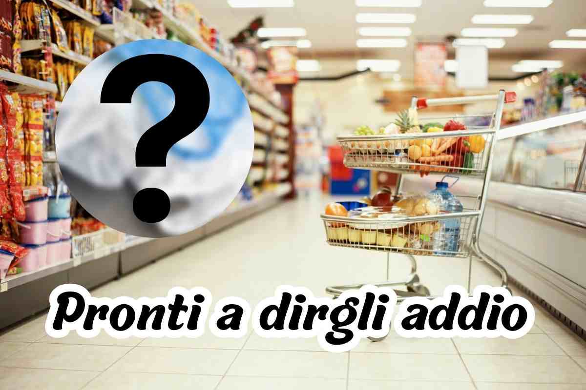 addio ai sacchetti di plastica