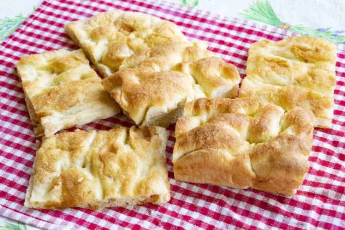 ricetta focaccia genovese