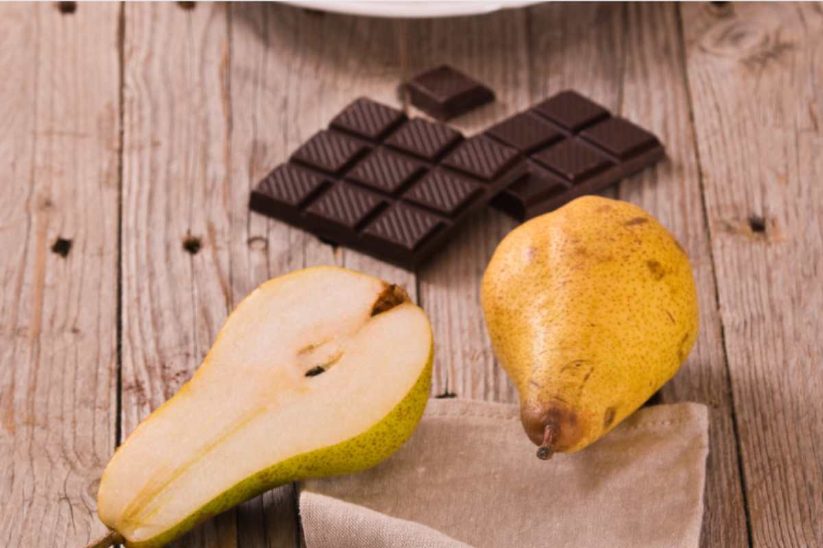 Merenda pere e cioccolato ricetta