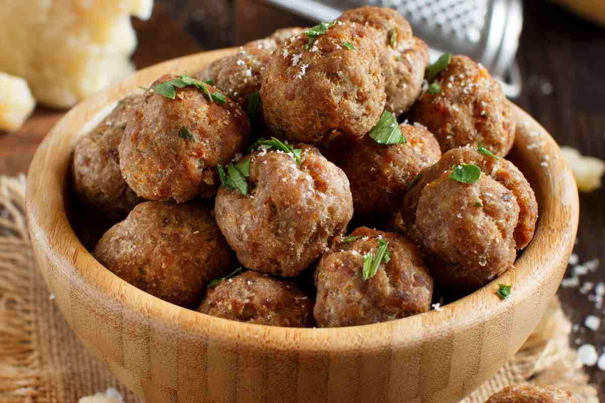 ricetta polpette di carne senza glutine