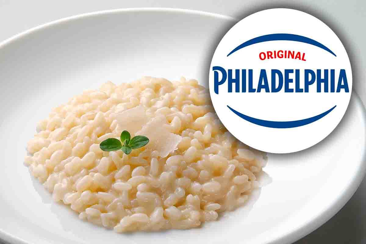 ricetta risotto al philadelphia