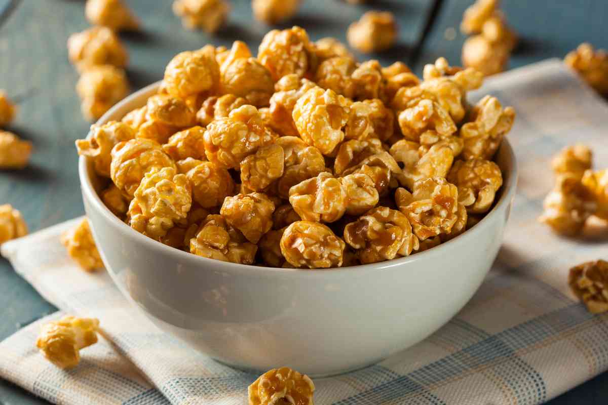 ricetta popcorn caramellati