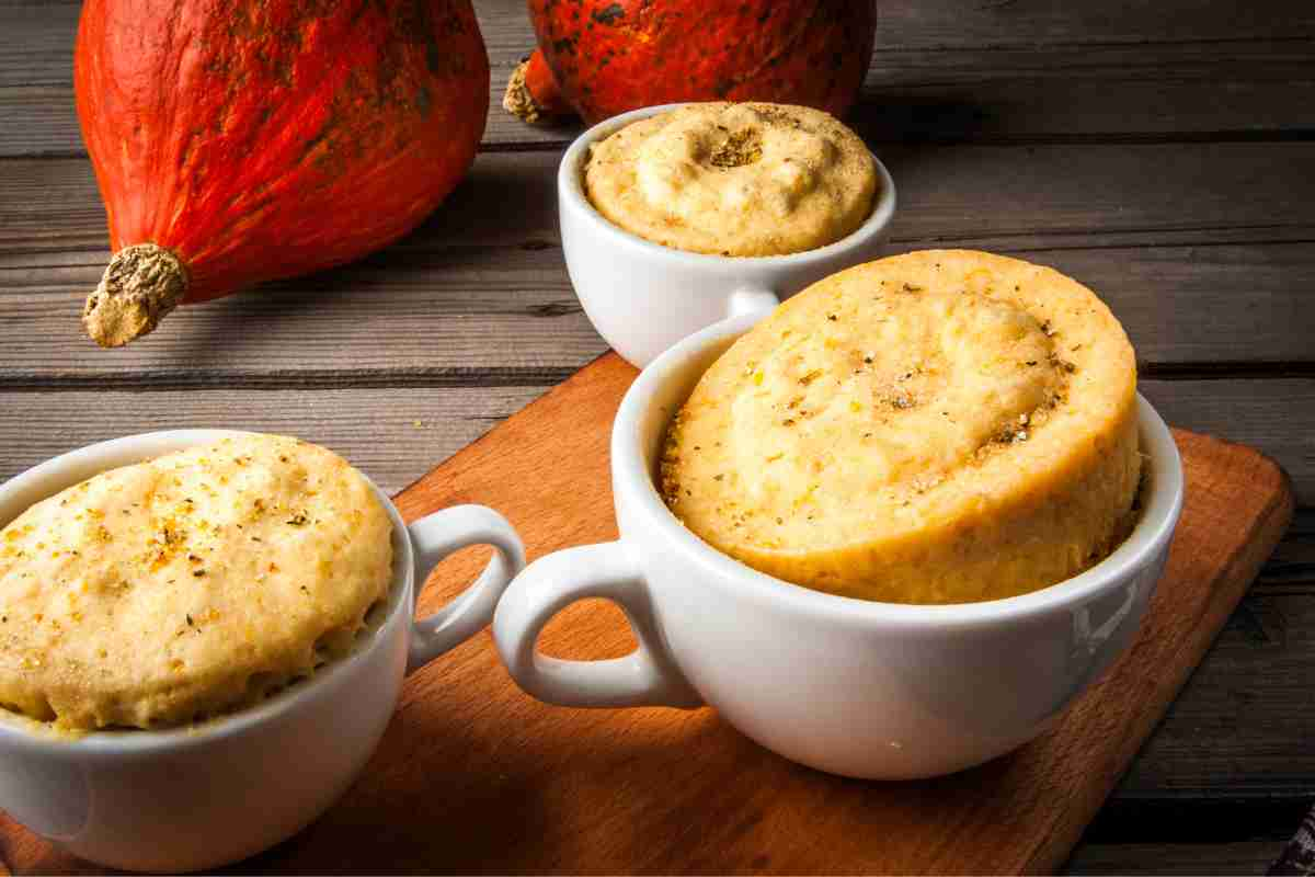 Mug Cake alla zucca ricetta