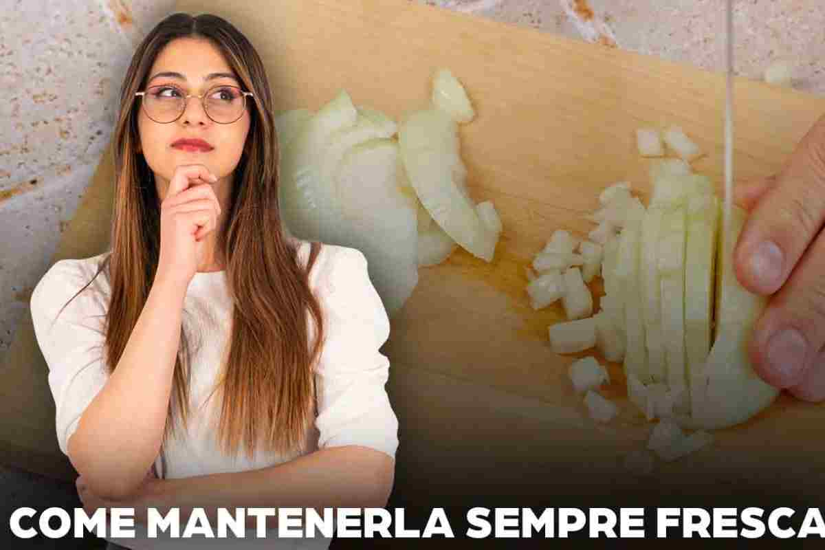 come mantenere fresche le cipolle