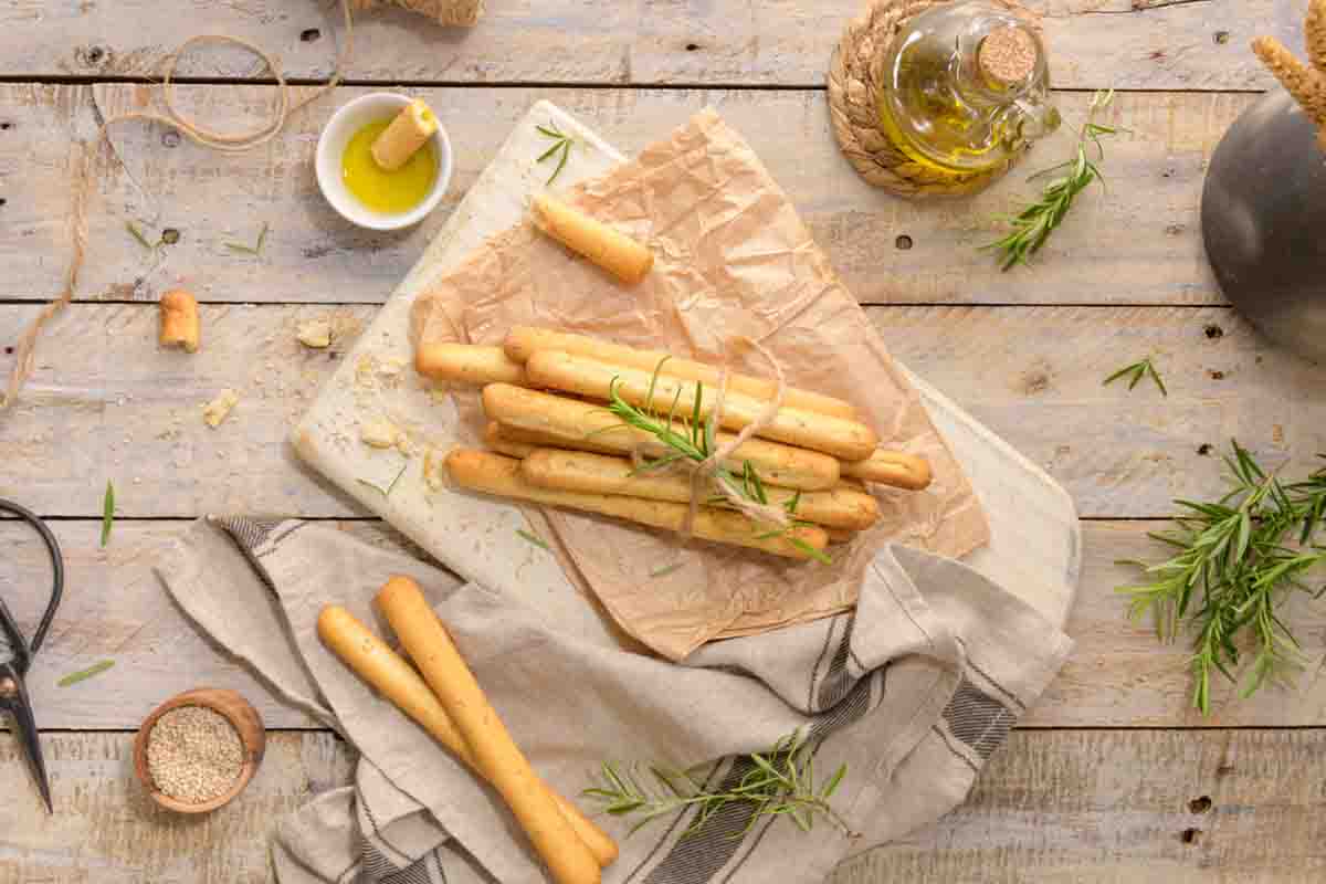 Grissini fatti in casa ricetta