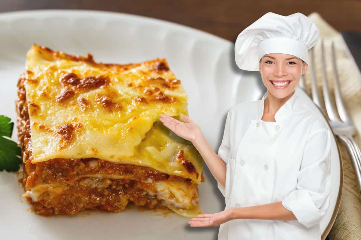 lasagna ragù bianco ricetta