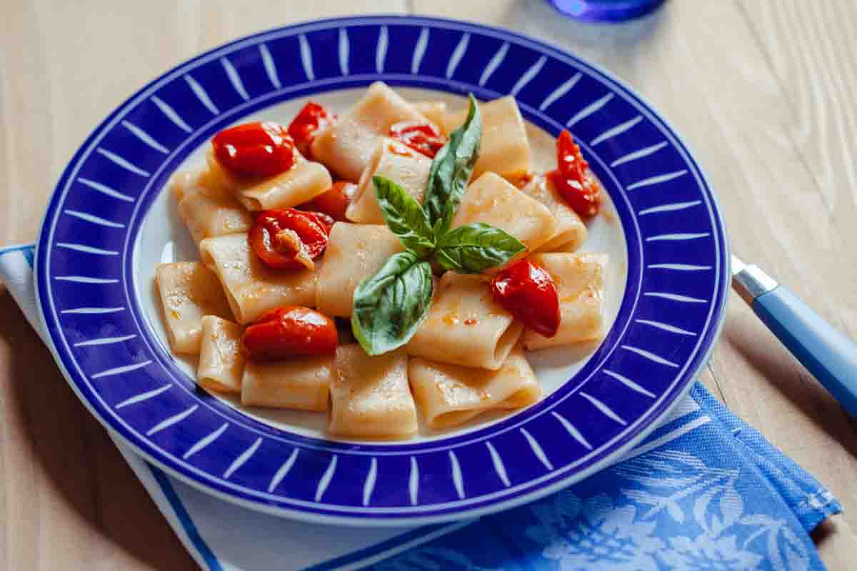 paccheri alla Vittorio ricetta