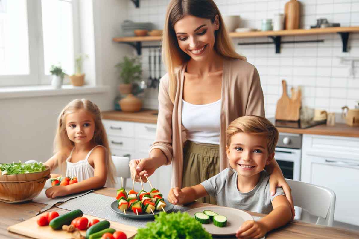 Come preparare gli spiedini di verdure