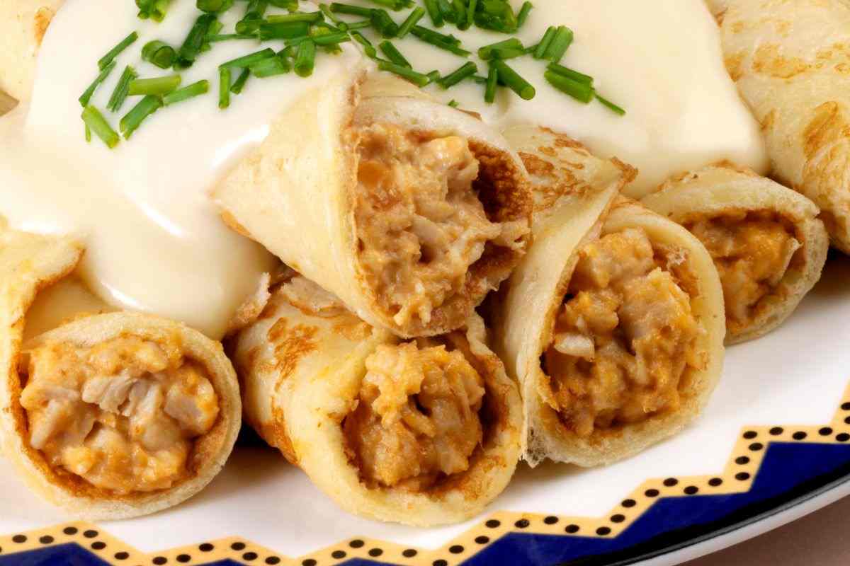 crespelle di pollo ricetta