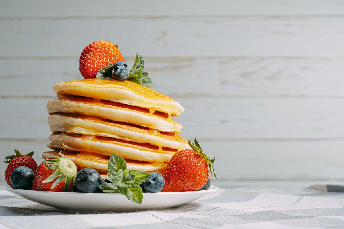 ricetta pancakes light