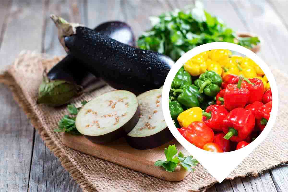 ricetta melanzane e e peperoni