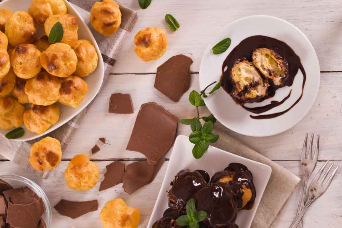 profiteroles cioccolato ricetta