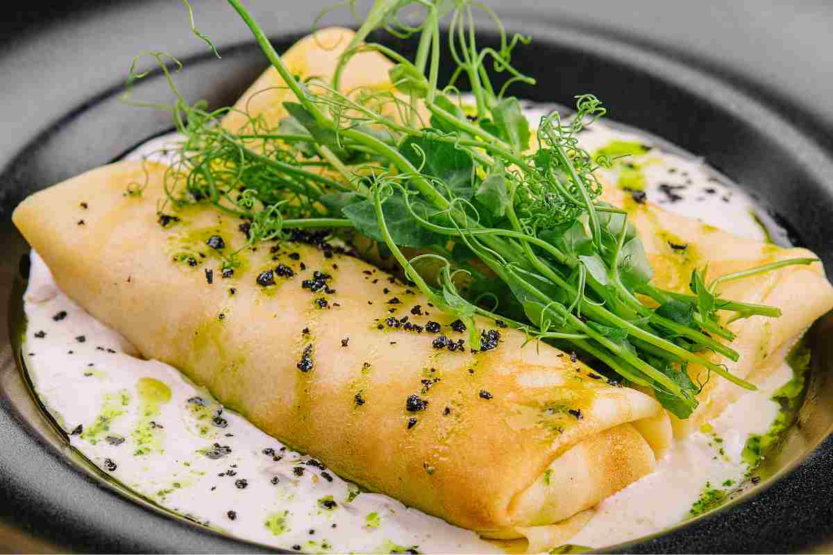 Crespelle di verdure per la ricetta del giorno