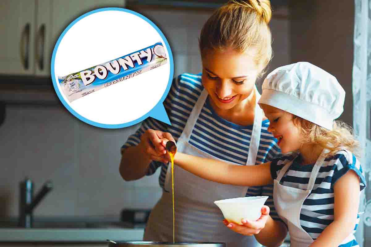 Bounty, la ricetta light