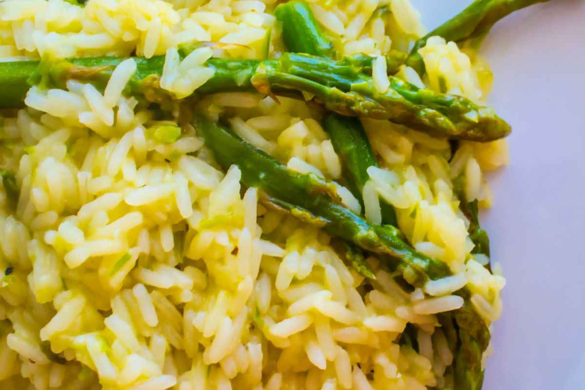 risotto asparagi e limone ricetta