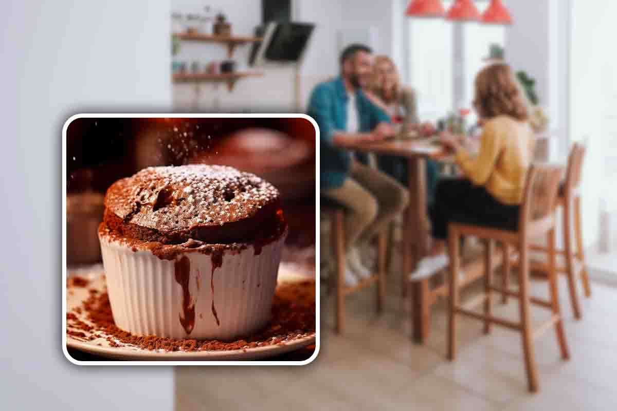 soufflé al cioccolato ricetta