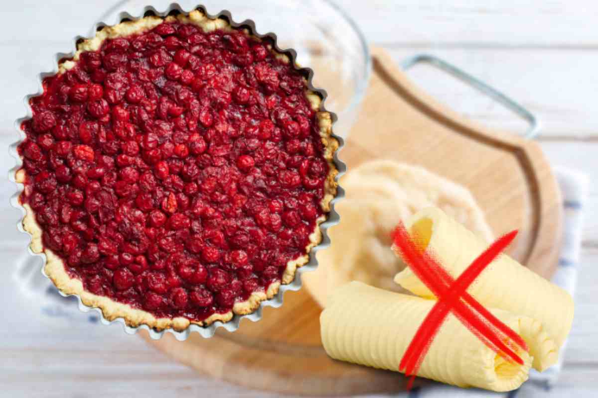 crostata senza burro ricetta