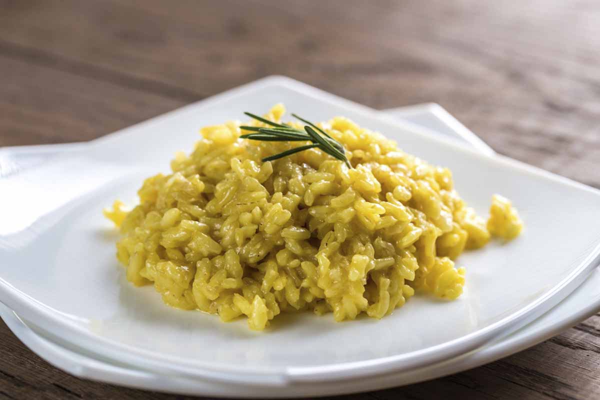 risotto fave zafferano ricetta