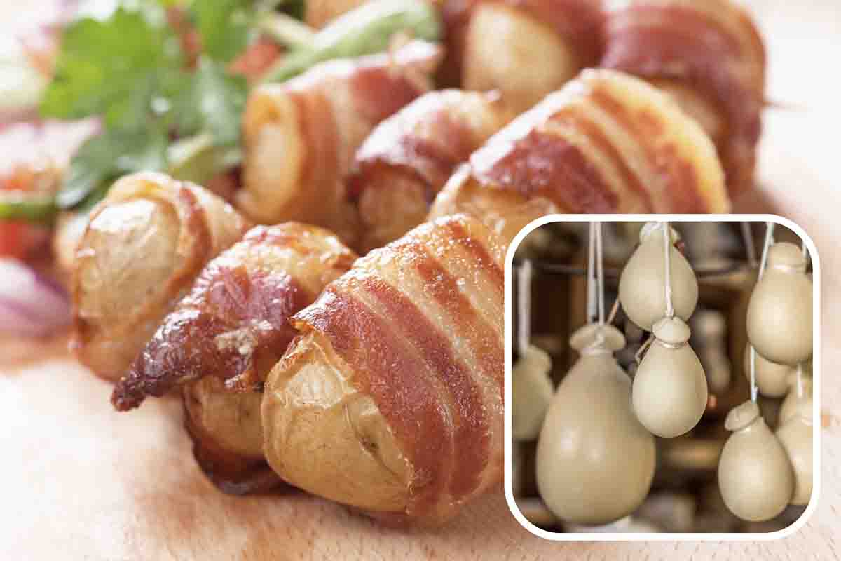 Involtini di provola e speck ricetta