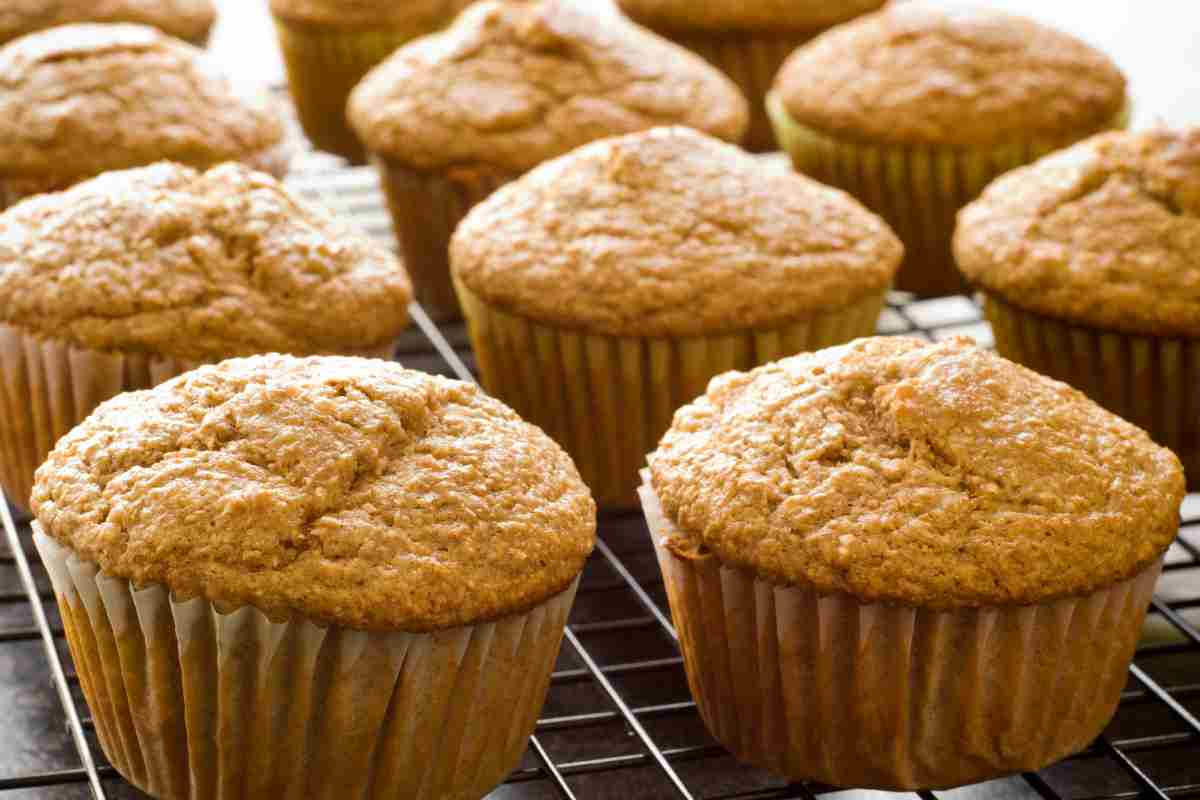 Muffin integrali al miele