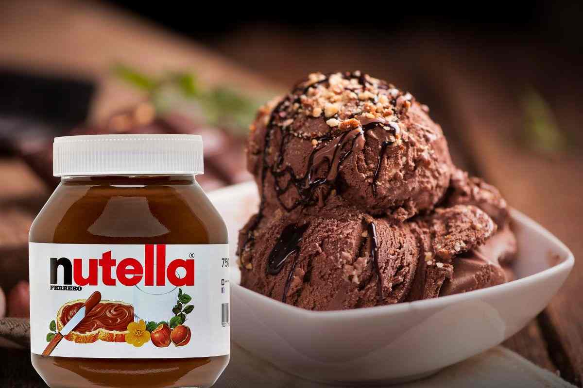 Nutella gelato fatta in casa ricetta