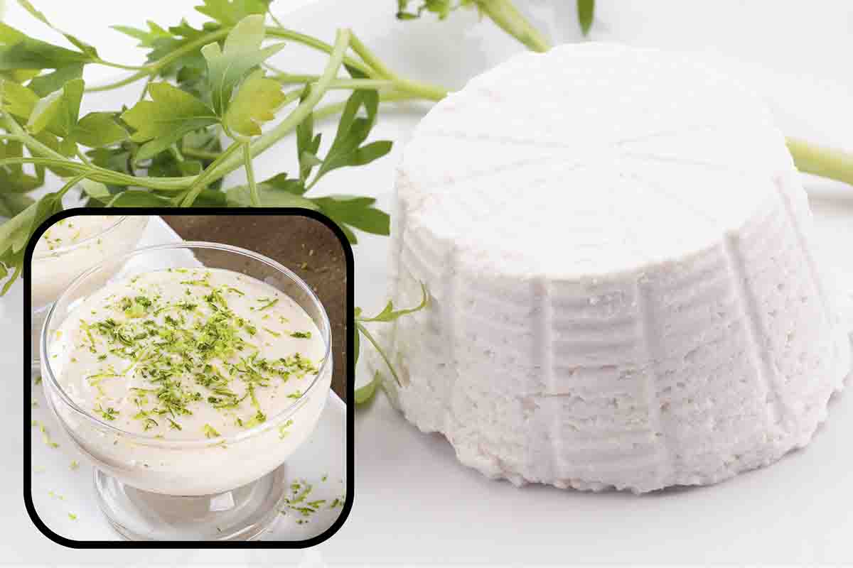 mousse di ricotta ricetta