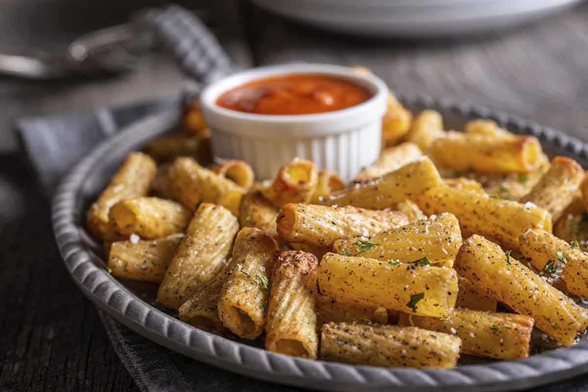 pasta fritta ricetta