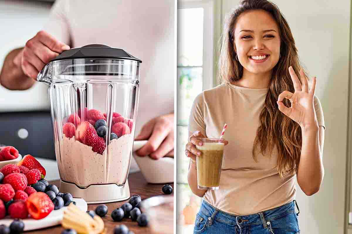 ricetta dello smoothie buono e salutare