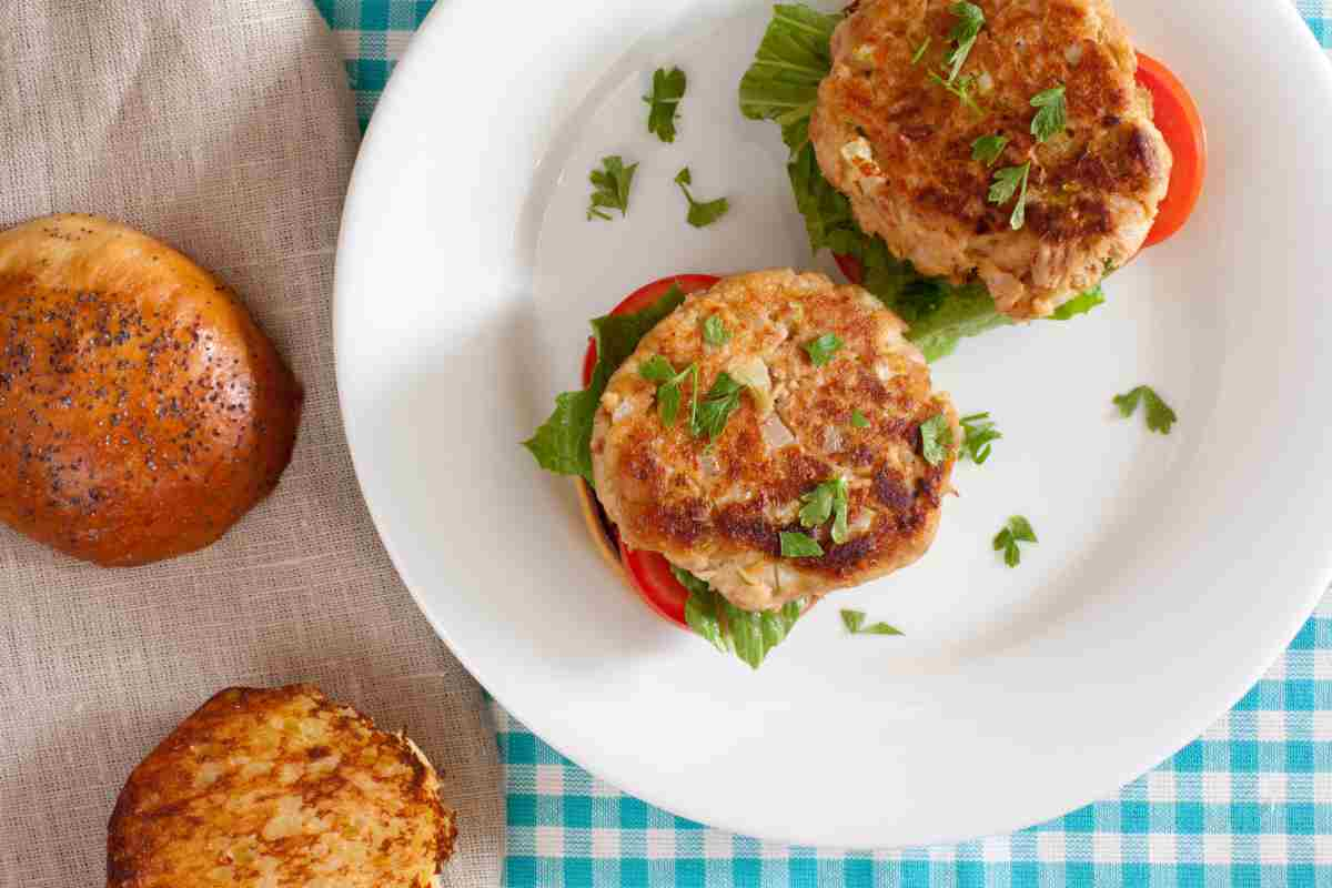 Burger di tonno e patate