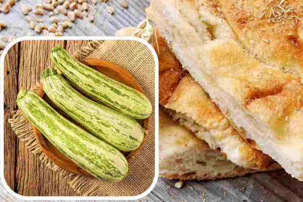 Focaccia alle zucchine ricetta