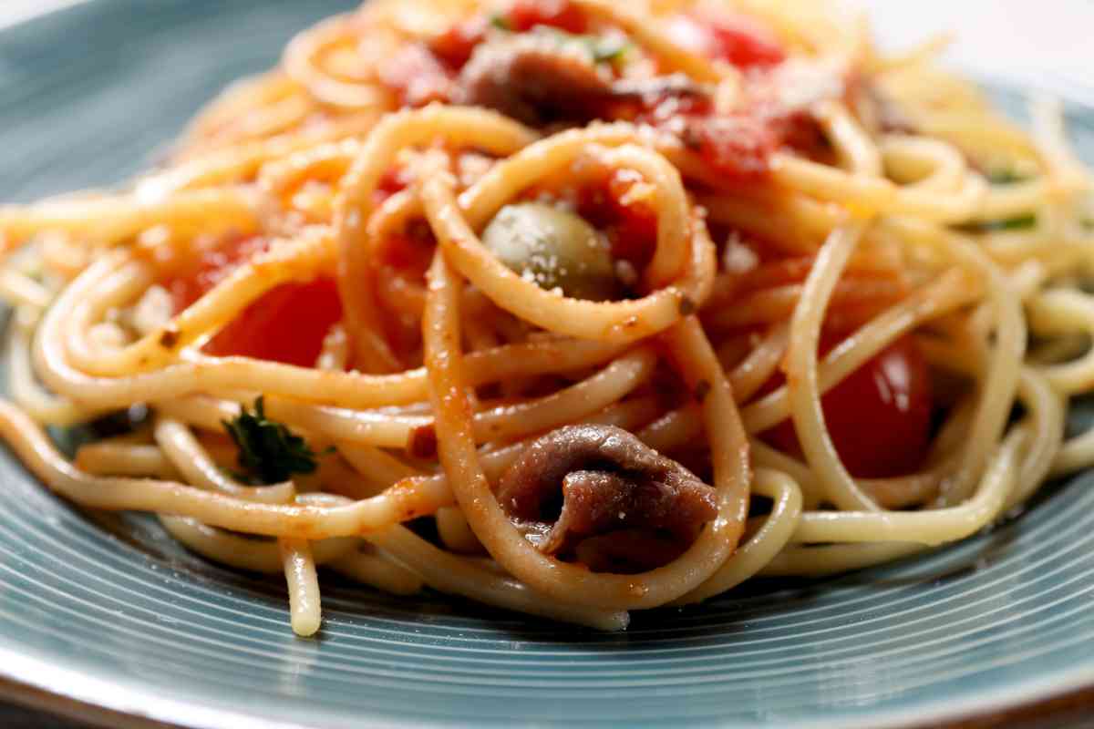 Spaghetti alla gaetana visti da molto vicino