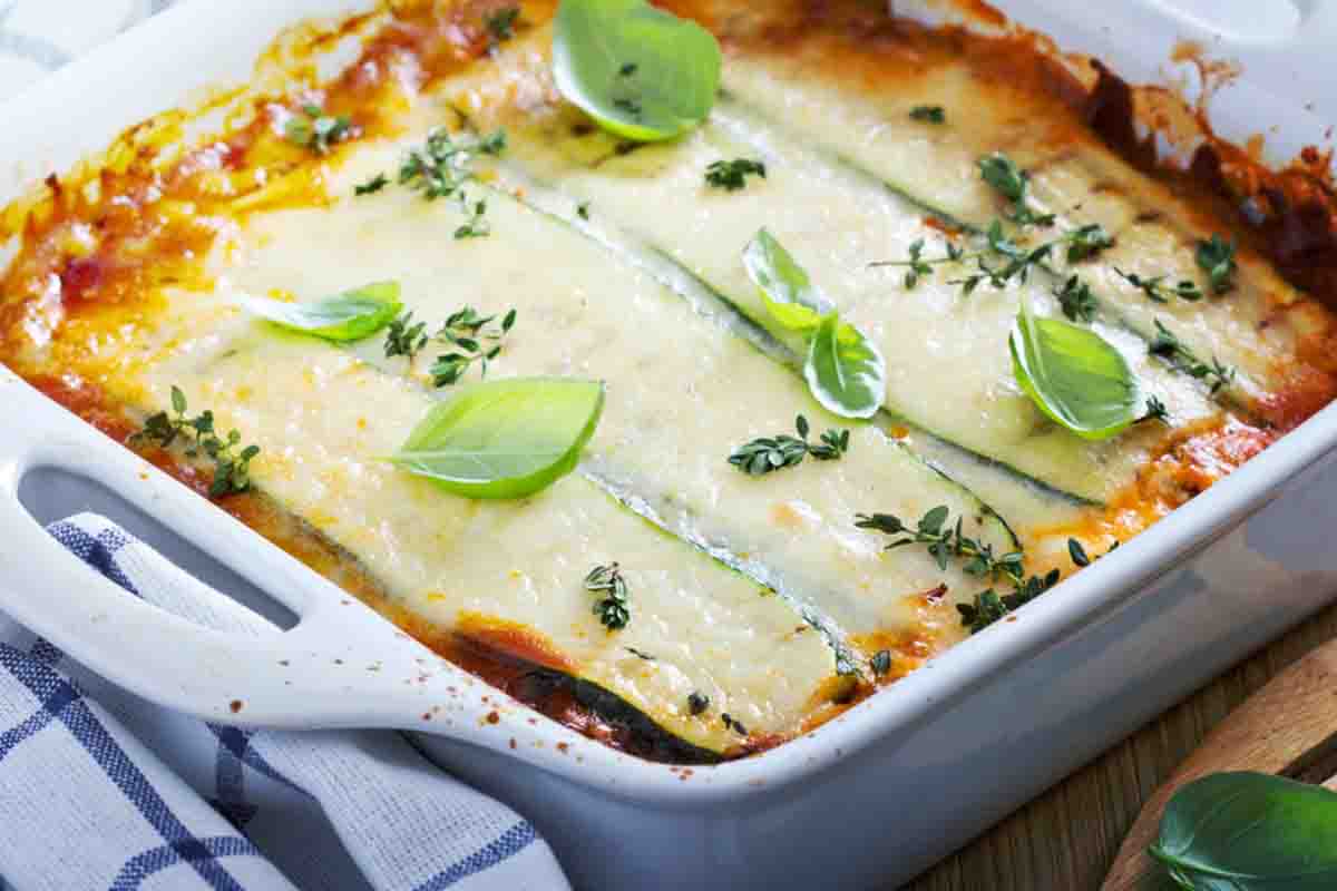 lasagna crema di zucchine ricetta