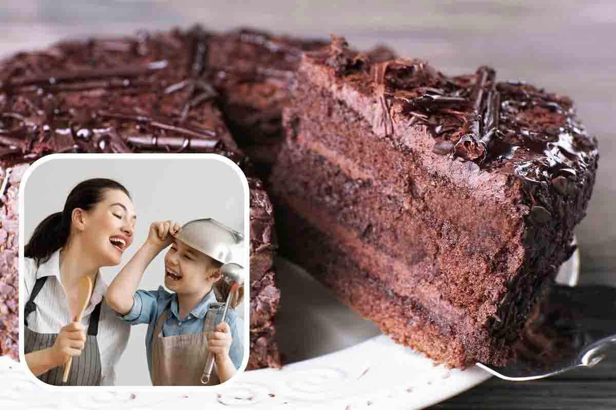 ricetta torta al cioccolato light