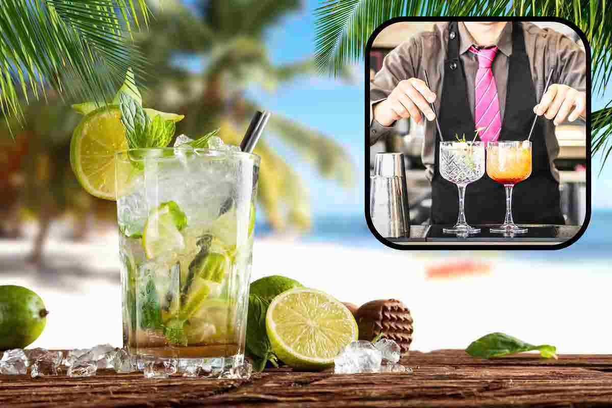 il mojito nella verrsione da masticare