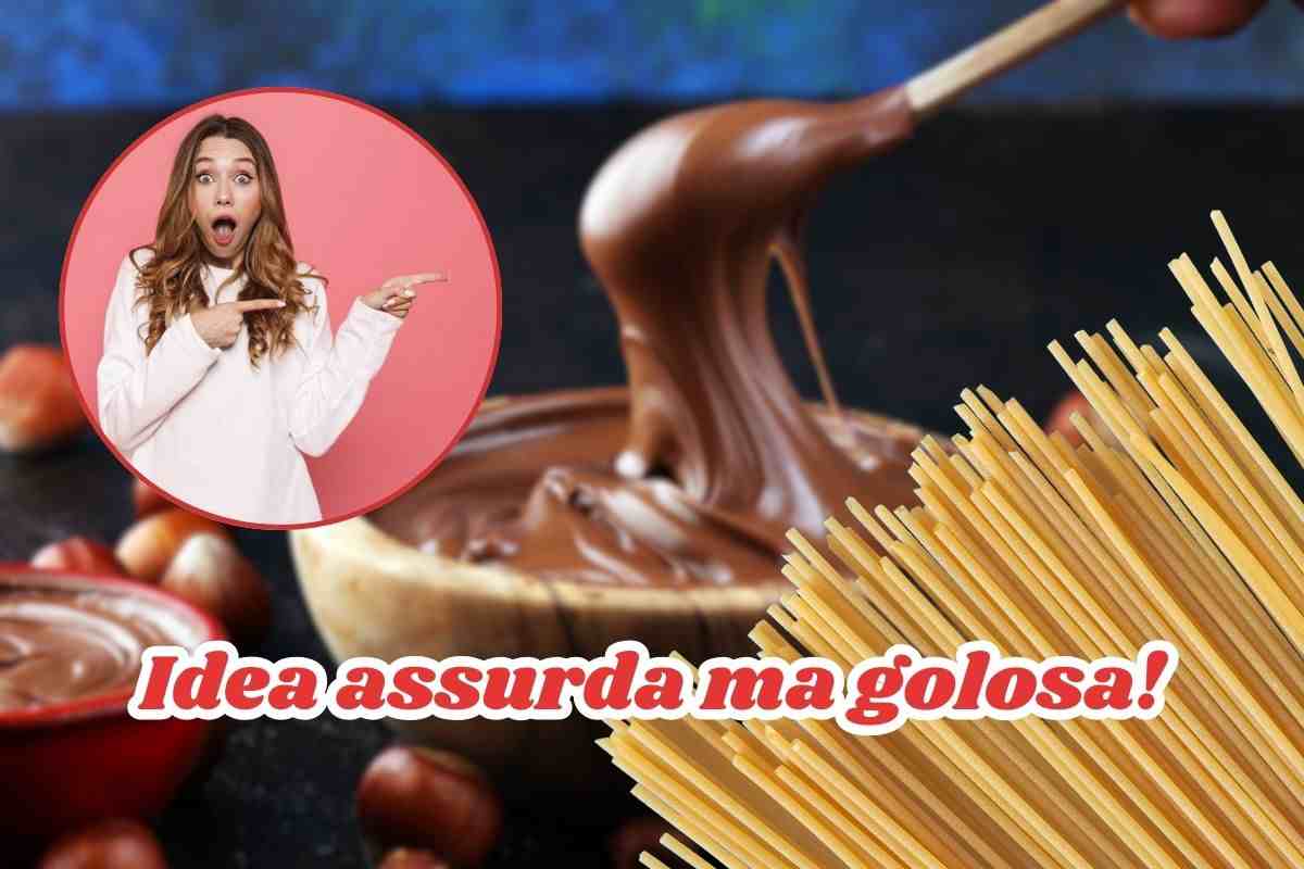 ricetta spaghetti alla nutella