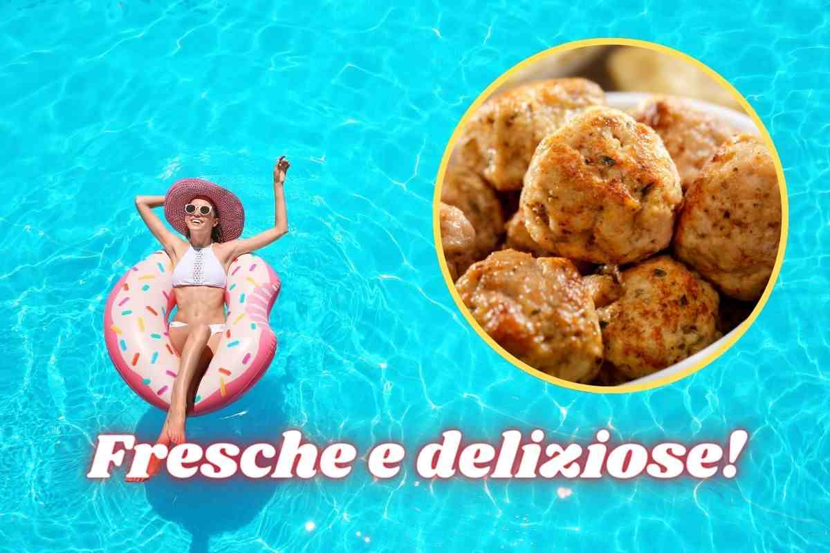 polpette fresche estive ricetta