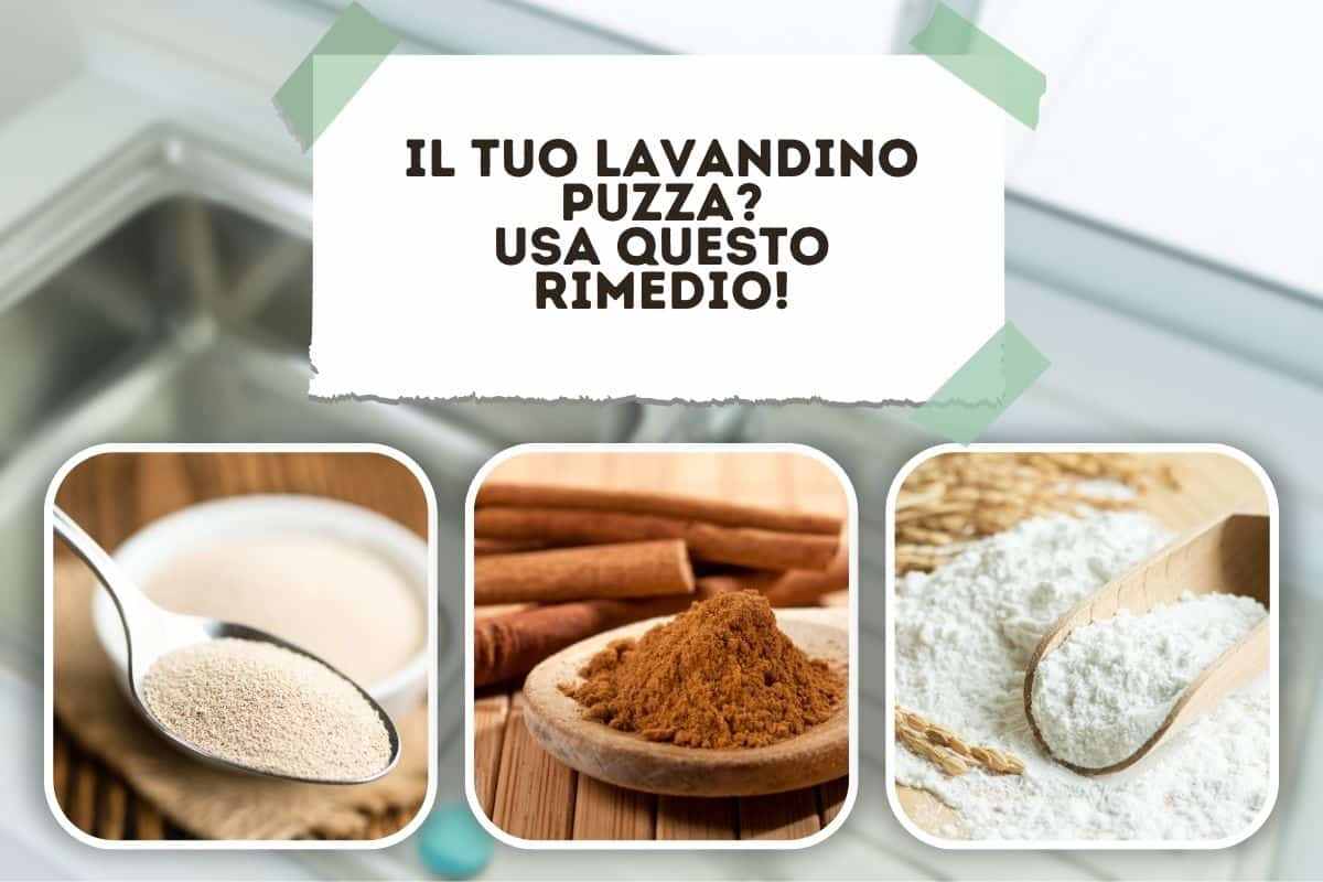 come eliminare puzza dal lavandino