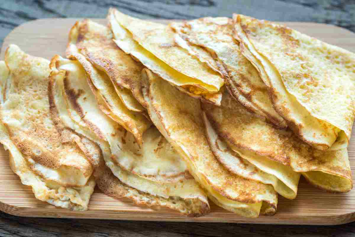 Crespelle salate ripiene light ricetta