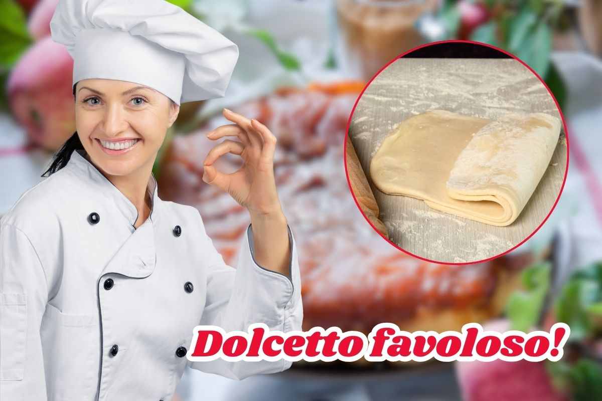 ricetta dolcetto facile con sfoglia