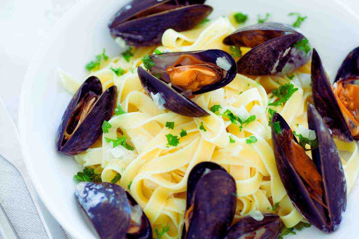 ricetta pasta con le cozze variante