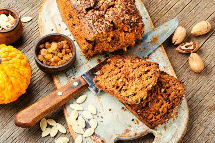 Ricetta pane alla zucca