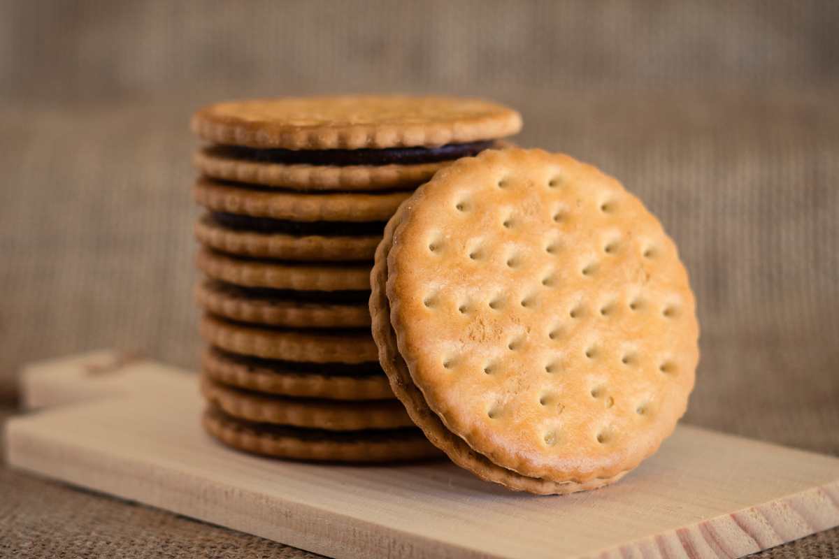 biscotti su tagliere