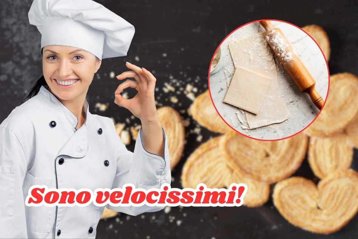 ricetta biscotti di sfoglia