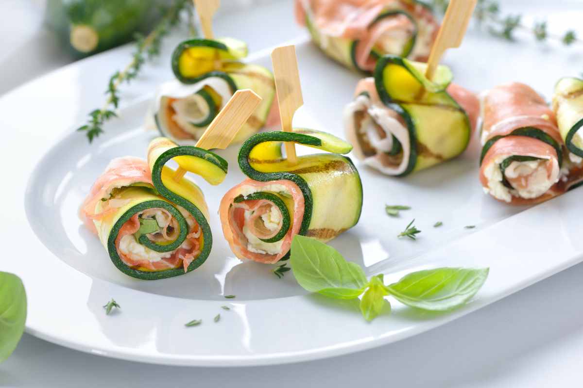 involtini veloci zucchine