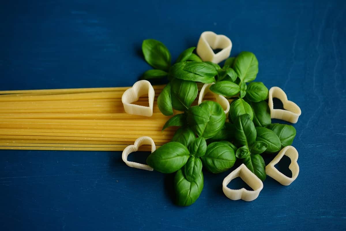 Pasta e basilico