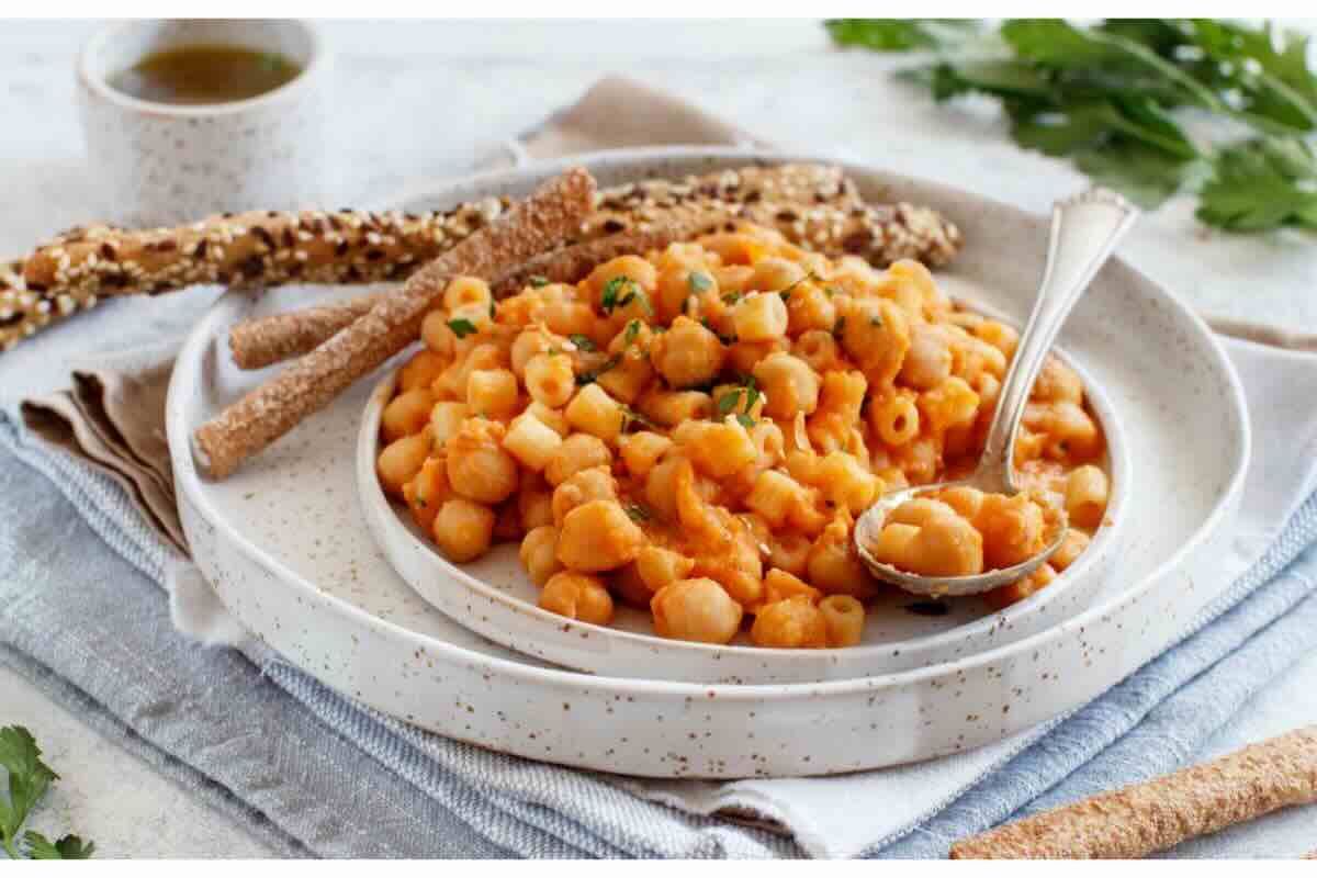 Come preparare pasta e ceci alla pugliese