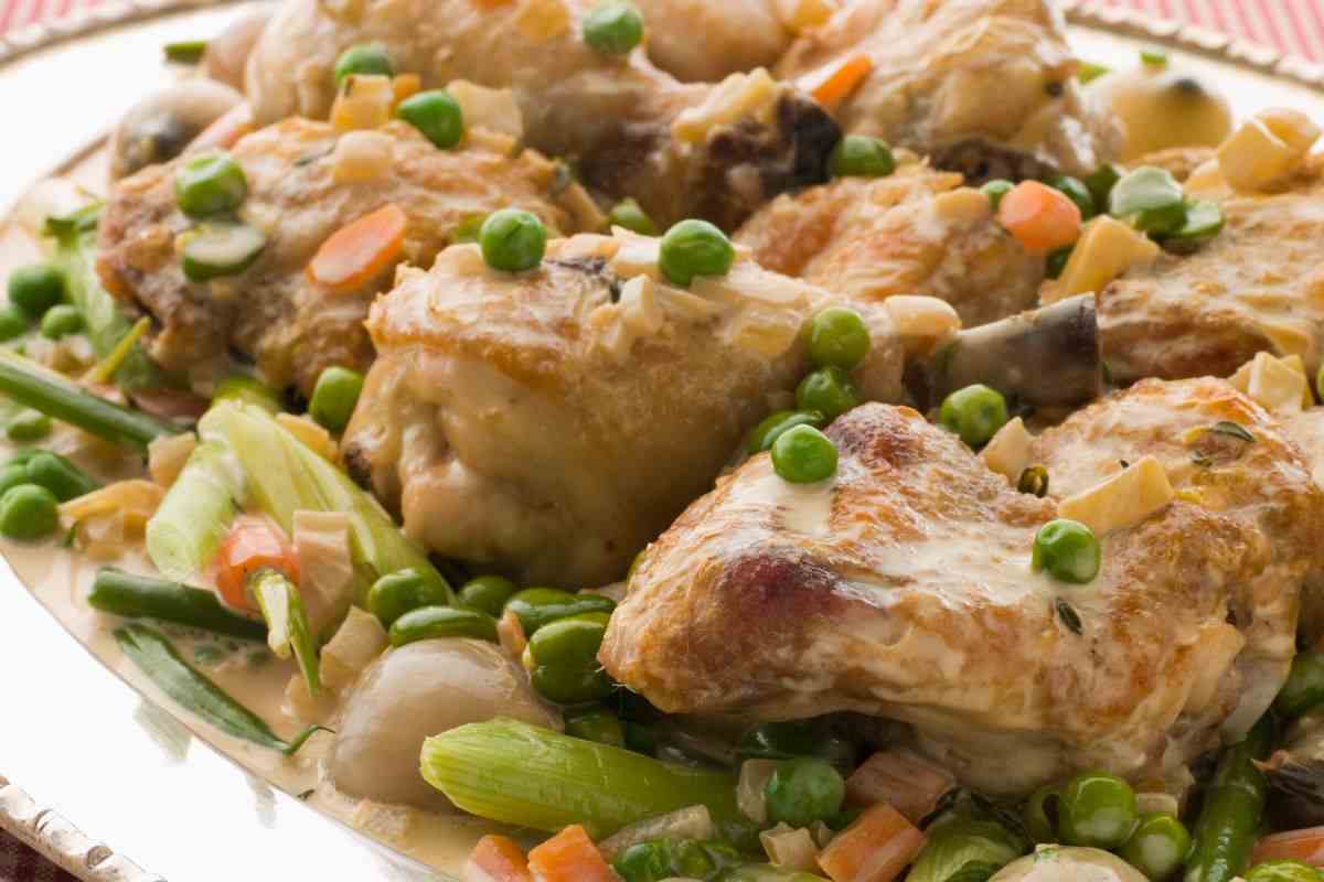 tocchetti di pollo con verdure