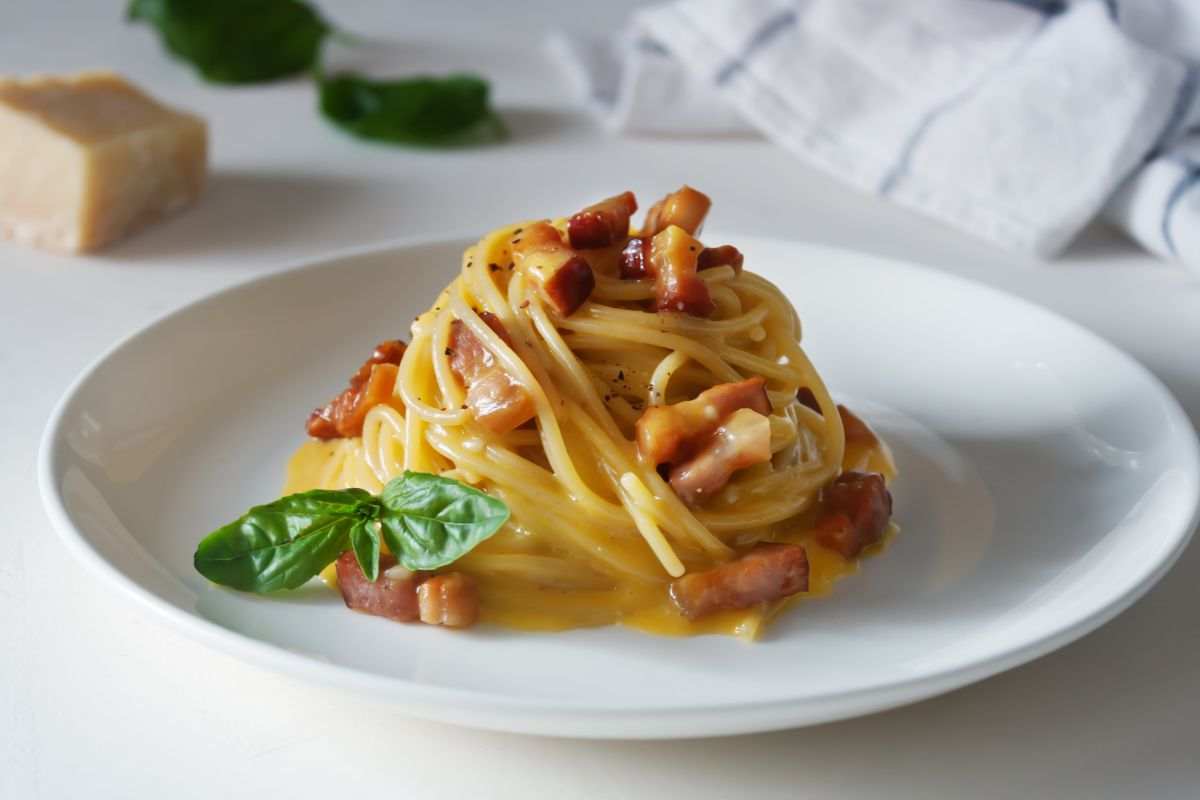 spaghetti carbonara segreto